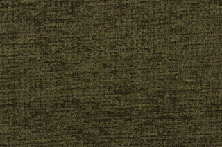 This hard wearing, textured chenille fabric in green with hints of brown would be a beautiful accent to your home decor. 