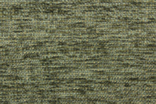 Load image into Gallery viewer, This duotone hard wearing, textured chenille fabric in green would be a beautiful accent to your home decor.

