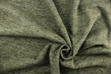 Load image into Gallery viewer, This duotone hard wearing, textured chenille fabric in green would be a beautiful accent to your home decor.
