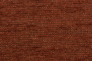  This hard wearing, textured chenille fabric in rust would be a beautiful accent to your home decor