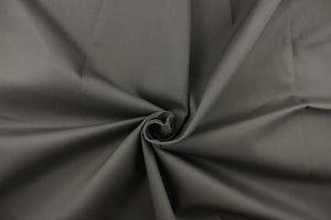 Twill fabric in a solid gray.