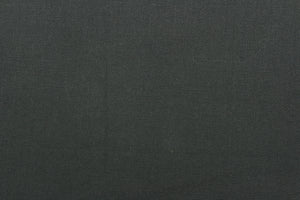 Poplin fabric in a solid  dark gray.