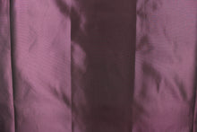 Load image into Gallery viewer, Taffeta fabric in iridescent purple. 
