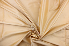 Load image into Gallery viewer,  Taffeta fabric in a solid champagne.
