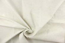 Load image into Gallery viewer, This linen blend fabric offers a semi-firm hand in a solid natural white.
