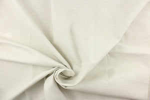 This linen blend fabric offers a semi-firm hand in a solid natural white.
