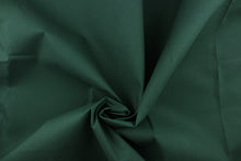 Load image into Gallery viewer,  Twill fabric in solid dark green .
