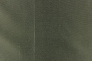 Taffeta fabric in iridescent green with gray undertones.