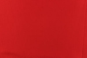 This bengaline faille fabric in a solid bold red