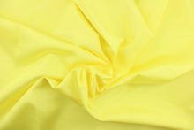 Load image into Gallery viewer, This bengaline faille fabric in a solid bright yellow. This fabric has a slight shine and a slight ribs in the weft. 
