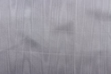 Load image into Gallery viewer, This taffeta fabric in a solid gray. This fabric has a slight shine and a wavy, watery look
