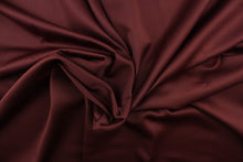 Load image into Gallery viewer, This beautiful versatile fabric offers a slight sheen in a solid rich chocolate brown. 
