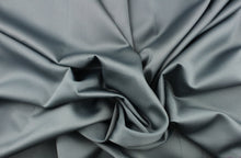 Load image into Gallery viewer, This beautiful versatile fabric offers a slight sheen in a solid rich blue gray. 
