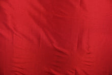 Load image into Gallery viewer, This taffeta fabric in a solid rich red.
