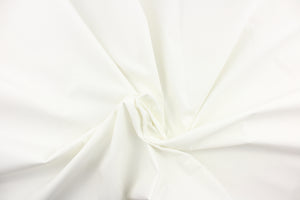 This wide fabric is 320 thread count in a solid white. 
