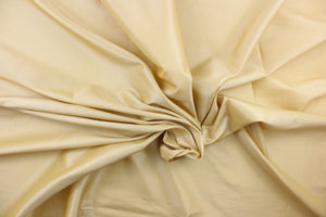This taffeta offers a beautiful pale gold color.