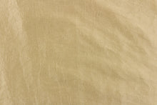 Load image into Gallery viewer,  This taffeta fabric features a crinkle design in light gold.
