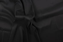 Load image into Gallery viewer, This taffeta fabric in a solid black.
