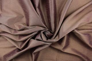 A mock linen fabric in a beautiful solid brown tone.