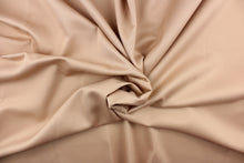 Load image into Gallery viewer, This beautiful versatile fabric offers a slight sheen in a solid nude. 
