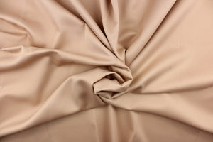 This beautiful versatile fabric offers a slight sheen in a solid nude. 