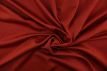 Load image into Gallery viewer, This beautiful versatile fabric offers a slight sheen in a solid dark brick red.
