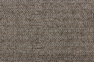 This weaved duotone fabric in pebble brown is perfect for outdoor settings and indoors in sunny rooms.