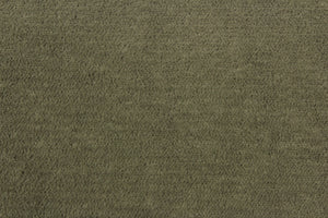This velvet features a beautiful solid moss green color. 