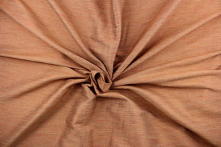 This mock linen in shimmering orange with hints of beige would perfect for blouses, shirts, dresses and light jackets. 
