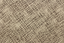 Load image into Gallery viewer,  This jacquard in gold with brown undertones is great for home decor such as multi purpose upholstery, window treatments, pillows, duvet covers, tote bags and more.  It has a soft workable feel yet is stable and durable with a rating of 15,000 double rubs. 
