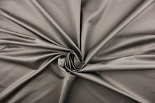 Load image into Gallery viewer,  This mock linen in shimmering pewter would be perfect for blouses, shirts, dresses, light jackets, pillows, bedding and drapery.
