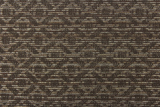 Rushton is from the Hit the Road Collection and features a contemporary design in dark brown and gray.  It is great for home decor such as multi-purpose upholstery, window treatments, pillows, duvet covers, tote bags and more.  It has a soft workable feel yet is stable and durable.