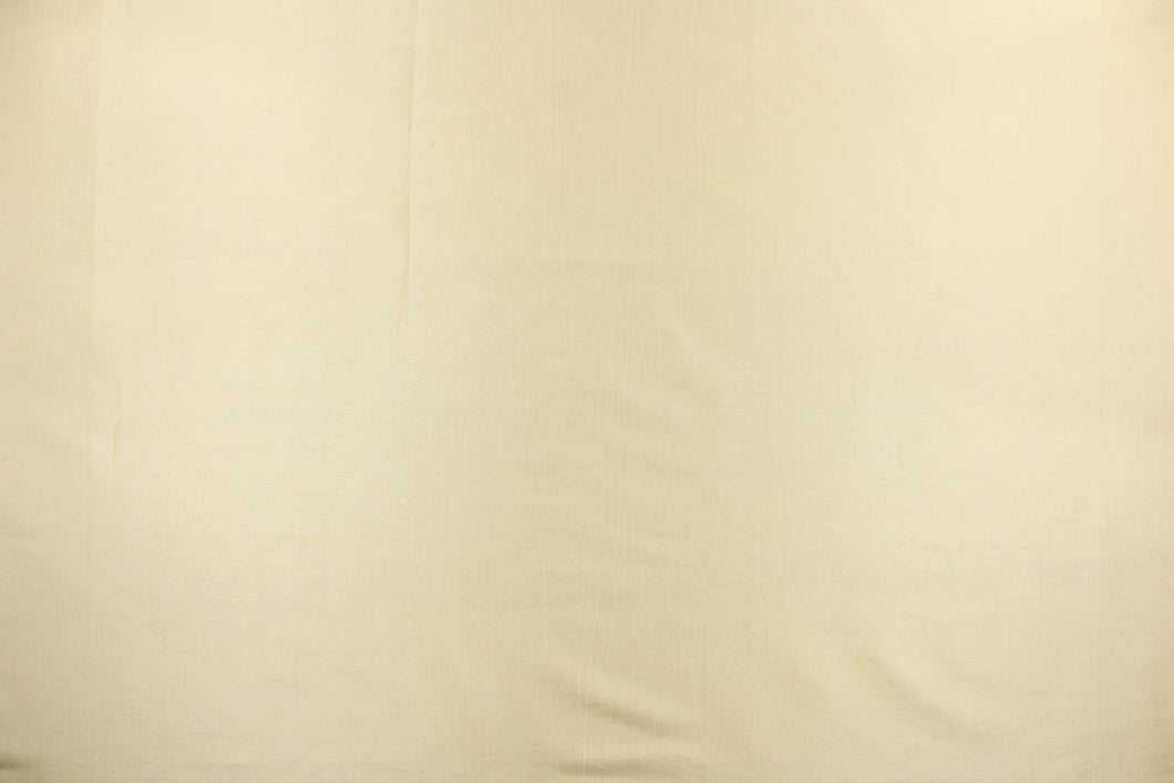 This taffeta fabric in a solid off white or cream. 