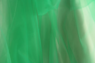 Tricot 15 Denier 62" semi firm Nylon sheer apparel clothing green 