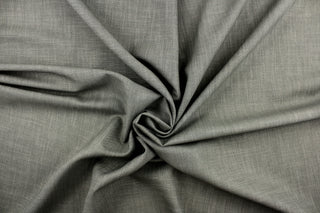 This mock linen in steel gray would be great for home decor, multi purpose upholstery, window treatments, pillows, duvet covers, tote bags and more.  We offer this fabric in other colors.