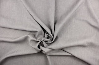 This mock linen in light gray would be great for home decor, multi purpose upholstery, window treatments, pillows, duvet covers, tote bags and more.  We offer this fabric in other colors.