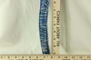 Brush Fringe Trim - 1.5" in Deep Ocean Blue