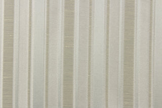 Mayfair is a textured, striped fabric in varying shades of silver.  The slight sheen enhances the design.  It would be great for home decor such as multi-purpose upholstery, window treatments, pillows, duvet covers, tote bags and more.  It has a soft workable feel yet is stable and durable.