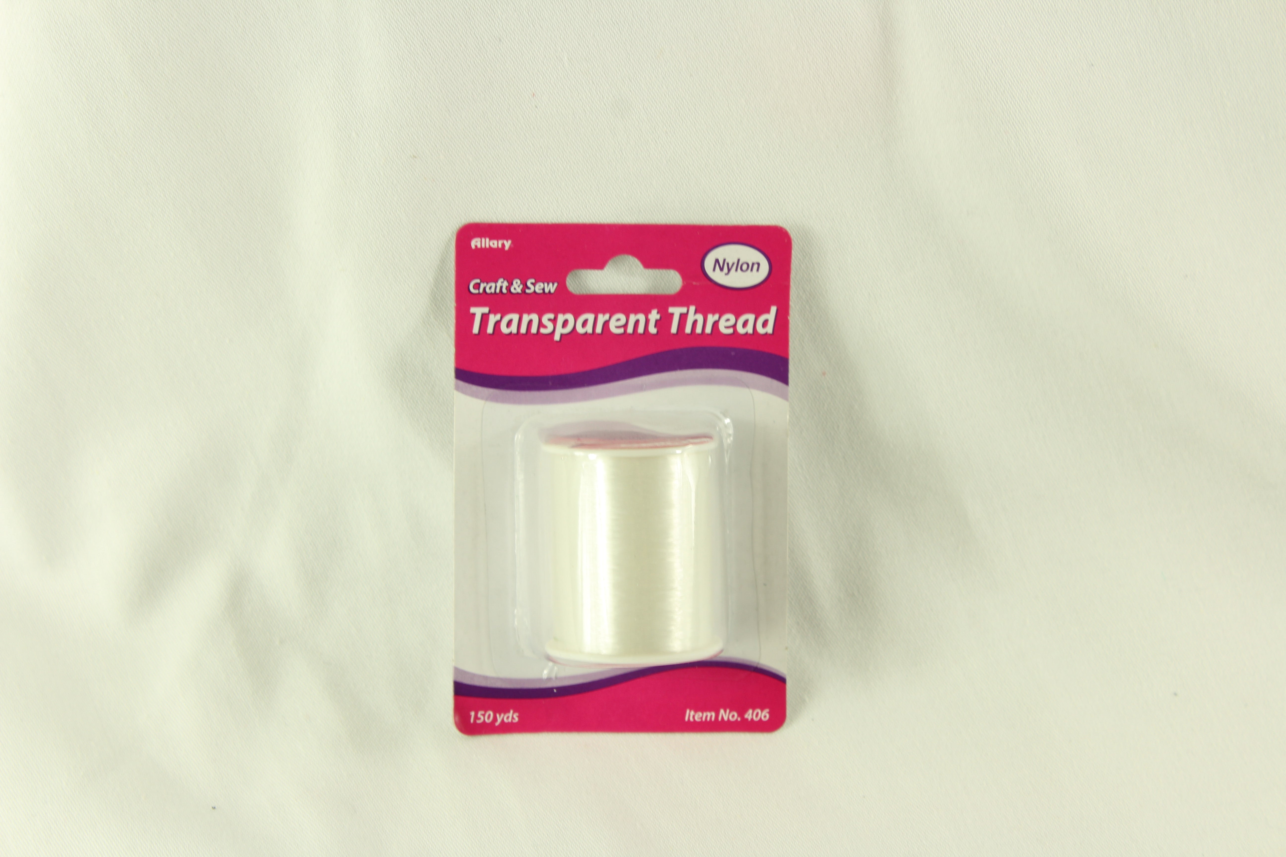 Allary Transparent Thread - All About Fabrics