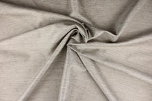 Load image into Gallery viewer, This multi-purpose mock linen in mink includes the colors of light beige and and brown.  It has a soft luxurious feel with a subtle sheen.  It would be great for home decor, window treatments, pillows, duvet covers, tote bags and more.  We offer Seafarer in other colors.
