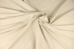 This multi-purpose mock linen in the color cashmere has a classic raw silk look and is suitable for draperies, curtains, cornice boards and headboards.  We offer this fabric in other colors.