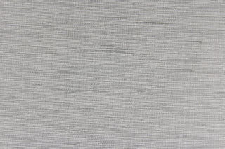 This multi-purpose mock linen in sterling silver with gray tones has a classic raw silk look and is suitable for draperies, curtains, cornice boards and headboards.  We offer this fabric in other colors.