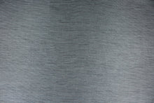 Load image into Gallery viewer, This multi-purpose mock linen in charcoal with blue tones has a classic raw silk look is suitable for draperies, curtains, cornice boards and headboards.  We offer this fabric in other colors.
