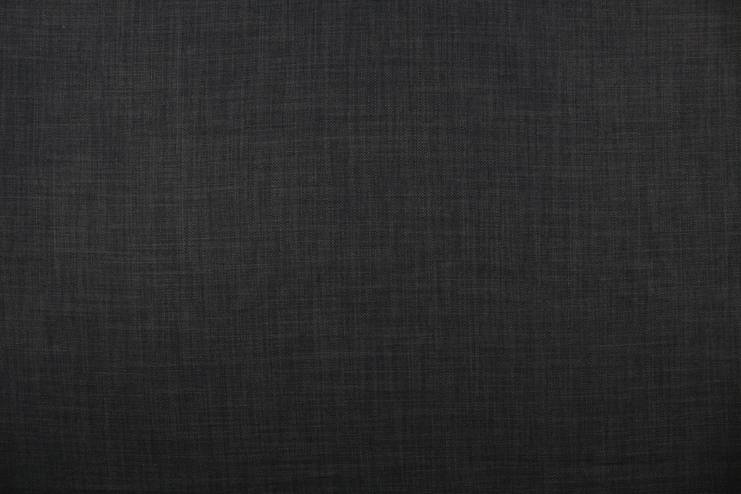 A mock linen in a beautiful black with hints of gray.