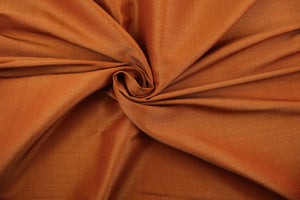  A mock linen in a beautiful solid brunt orange 