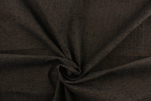 This high end upholstery weight fabric is suited for uses that requires a more durable fabric.  Colors included are brown and black with hints of dark gold and light blue.  The reinforced backing makes it great for upholstery projects including sofas, chairs, dining chairs, pillows, handbags and craft projects.  It is soft and pliable and would make a great accent to any room.