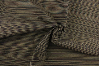 This high end upholstery weight fabric is suited for uses that requires a more durable fabric. The reinforced backing makes it great for upholstery projects including sofas, chairs, dining chairs, pillows, handbags and craft projects.  It is soft and pliable and would make a great accent to any room.  Colors included are dark brown, black and dark beige.