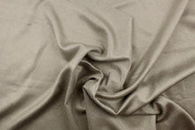 Load image into Gallery viewer, A mock linen in a shimming taupe gray . 
