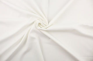 A mock linen in  white .