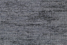 Load image into Gallery viewer, A mock linen in blue, black and gray.
